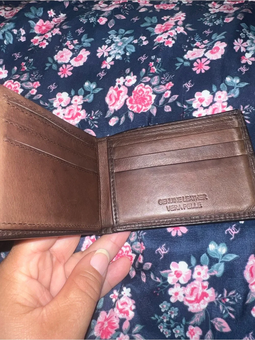 Vera pelle men’s bi fold
